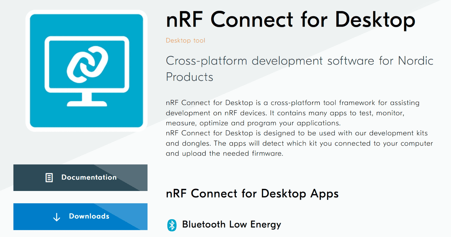 nRF Connect for Desktop